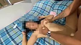 Hey, stepdad, that massage turned rough when you licked my belly and went doggystyle.