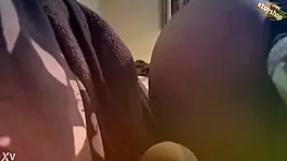 Watch this teen using a beer bottle for deep ass masturbation at home