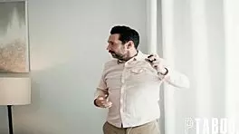 Peeping stepdad tommy pistol sneaks cams to watch stepdaughter destiny 18+ mira undress. culminating in forbidden lust-fueled sex