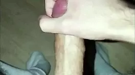 young amateur masturbates and cums in homemade session