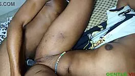 Slim woman interacts with her housekeeper