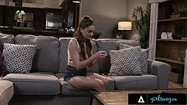 hot teen 18+ secretly uses stepmom lexi luna's vibrator controller