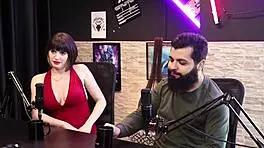 Best Moments of Lady Snow and Lord Kenobi in Sensual Casting on Sheer Red