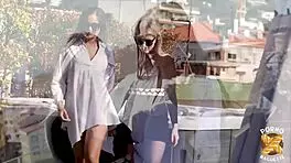 Lara eats dick and pussy