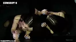 该死，塞雷娜，你在偷窥孔像专业人士一样吞了10发！