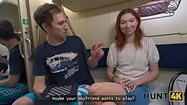 hunt4k young babe was cravin' anal fuck an' blowjob with a stranger in public