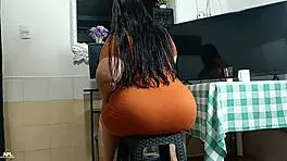 My Stepmother's Computer Issue Leads to Intense Licking!