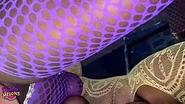 ⭐️ exclusive full video two horny lesbian teen 18+s finger each other outside on the balcony until squirting