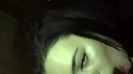 my amateur 19yr old spanish girl deepthroated that black cock