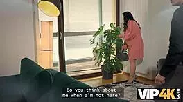 Step daddy crosses the line with teen 18+ in tense cheating moment