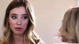 milf kendra james in lesbian threesome with skinny blonde teen 😍