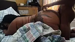 i ate the fat girl's ass and came in her little ass, what a delicious bbw