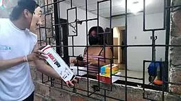 Horny Woman Masturbates With Salesmans Sex Toys!