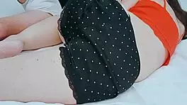 young student tries anal training for the first time with a tight ass 😏