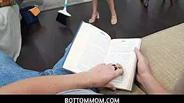 Stepmom Vivianne DeSilva Feels Lonely, Stepson Fucks Her to Cheer Up