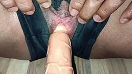 Fat Secretary Blowjobs Boss with Big Tits!