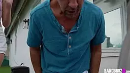 hot teen skyler storm skips college for family hot tub relaxation