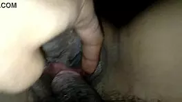 Wife's young friend begs for cum inside her wet pussy