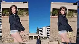 I met this Tiktok porn star Nala Nova on the street, her juicy ass took my huge cock hard!