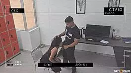 I convinced the security head with a good fuck