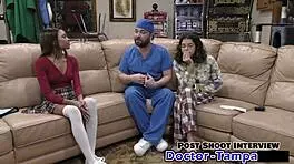 solana undergoes intense university entrance physical with dr tampa's toys