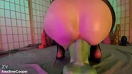 how does goliath monster cock fit in me