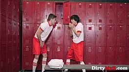 one milf coach and two horny students in fucking oral cheating big tits ass scene