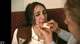 Samara Mae Girl Scout Gets Otk Bare Bottom Spanking