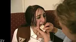 Samara Mae Girl Scout Gets Otk Bare Bottom Spanking