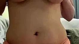 Pierced tits and wet pussy begging for attention