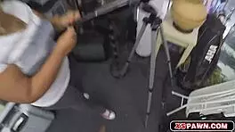 Intriguing scene of a luscious hottie babe getting her pussy banged in hardcore group action.