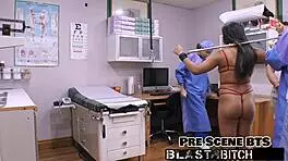 Mia Gives Handjob And Swallows Huge Load Backstage