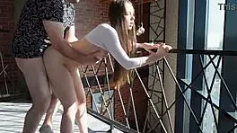 how did he score? fucked his cute english teacher in public missionary style