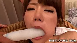 Nanaka Kyono gets gangbanged by her boss with toys