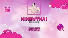 NinewThai dances and gets her pussy and ass licked and fucked