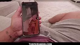 Hey stepson, can your huge cock fill your petite Asian stepmom Angelina Moon POV?