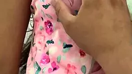 i'm caressing this curvy latina's sweet body to take her virgin pussy