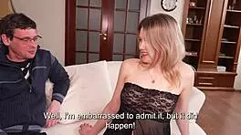 Stepdaughter WAKES UP to GOOD ANAL MORNING with Daddy.