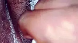 Step Mom's Juicy Pussy Topped With Ice Cream Before Devouring