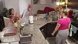 tiny freya von doom fucks stepdad and wife in roleplay