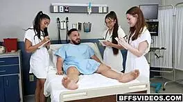 Babes suck his dick deep, sharing every inch down their throats, wanna see?