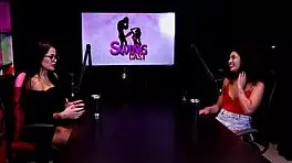 Mia Luz Dominates Nerdy Redhead Teen In Bisexual Glamour Casting Session