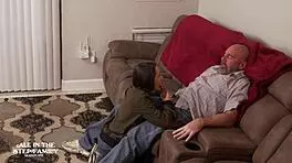 tiny freya von doom fucks stepdad and wife in roleplay