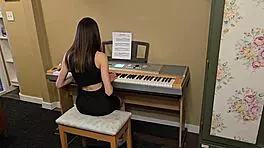 damn, just fucked my tight pussy piano student hard