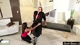 Busty Stepdaughter Interacts With Stepdad In Full Movie Storyline