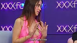 Teen Karolin Gomez Talks First Porn Then Hardcore Sex With Pipe Boy