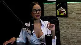 hey, she's always been naughty, didn't like some service, caused a scene at a club, and even in past relationships - alice vasconcelos on sheer red!