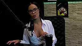 hey, she's always been naughty, didn't like some service, caused a scene at a club, and even in past relationships - alice vasconcelos on sheer red!