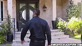 What are you doing, stepdaughter? stepdad asks as he catches black teen masturbating.