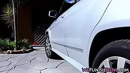 Check out this redhead teen getting plowed and facialized.